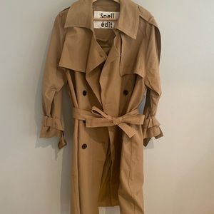 Korean brand oversized trench Coat
